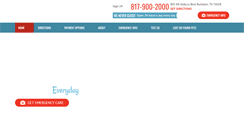 Desktop Screenshot of burlesonanimaler.com